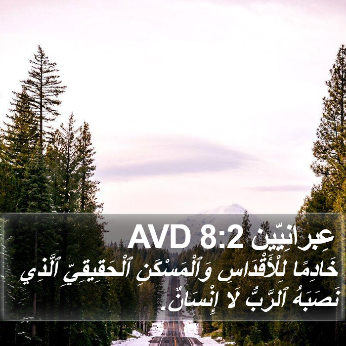 عِبرانِيّين 8:2 AVD Bible Study