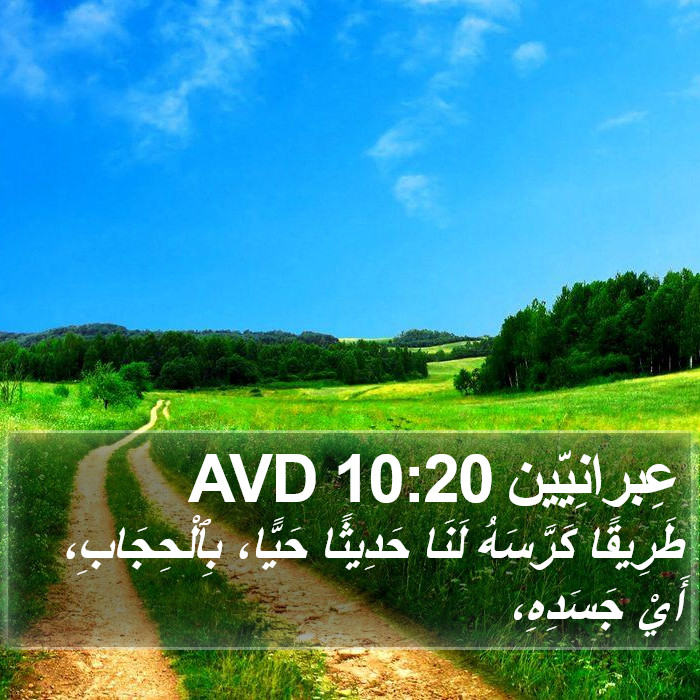 عِبرانِيّين 10:20 AVD Bible Study