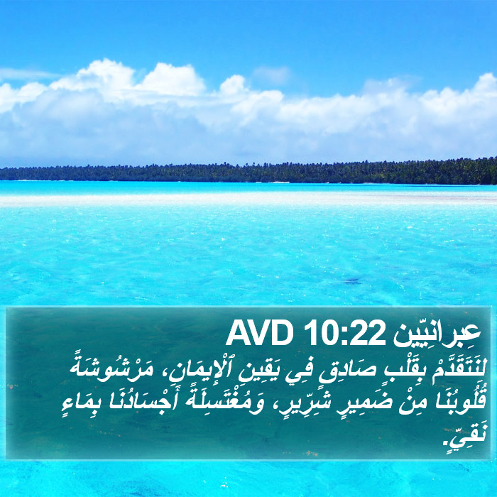 عِبرانِيّين 10:22 AVD Bible Study