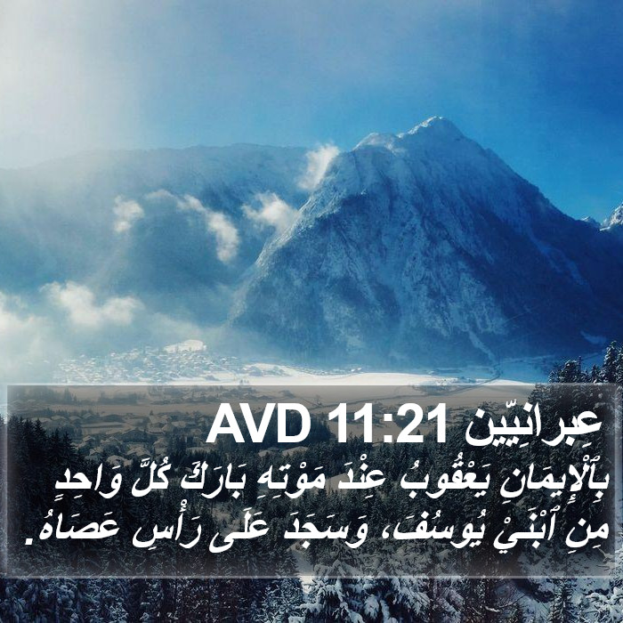 عِبرانِيّين 11:21 AVD Bible Study