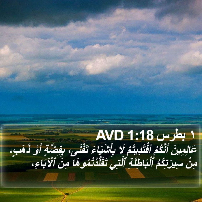 ١ بطرس 1:18 AVD Bible Study