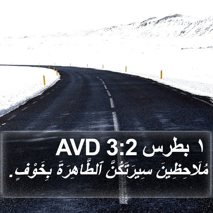١ بطرس 3:2 AVD Bible Study
