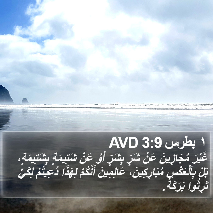 ١ بطرس 3:9 AVD Bible Study
