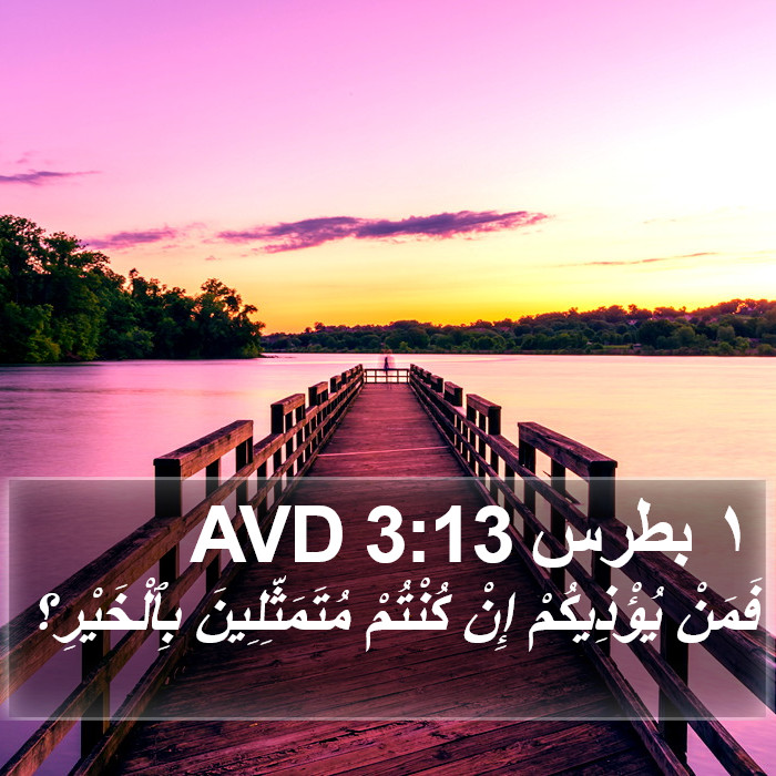 ١ بطرس 3:13 AVD Bible Study