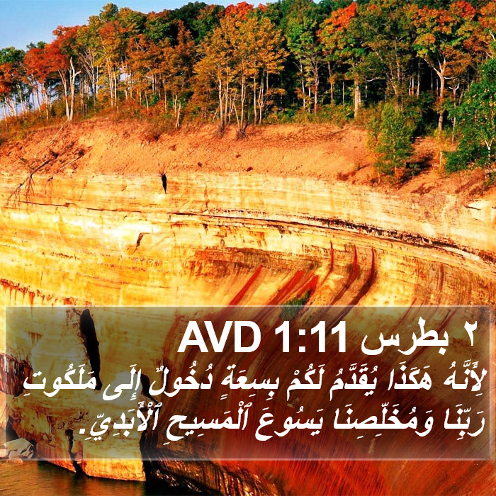 ٢ بطرس 1:11 AVD Bible Study