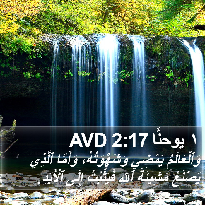 ١ يوحنَّا 2:17 AVD Bible Study