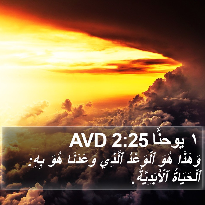 ١ يوحنَّا 2:25 AVD Bible Study