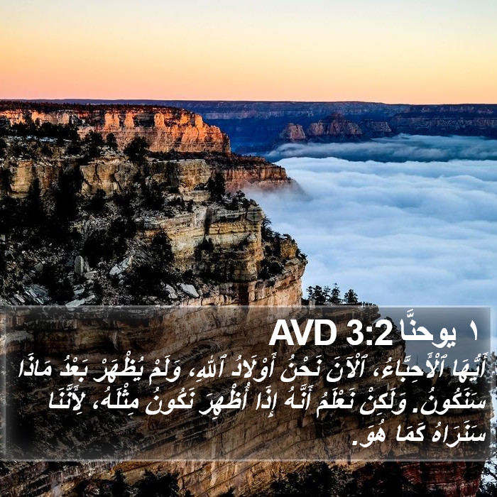 ١ يوحنَّا 3:2 AVD Bible Study