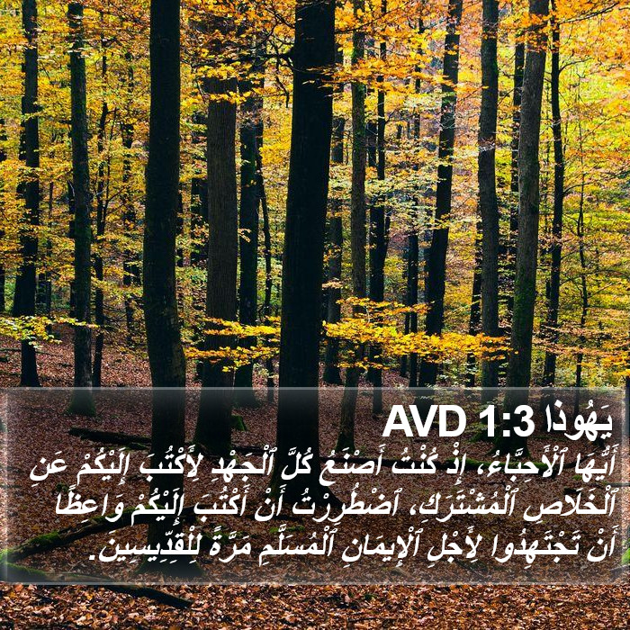 يَهُوذا 1:3 AVD Bible Study