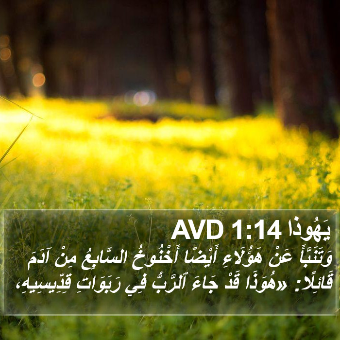 يَهُوذا 1:14 AVD Bible Study