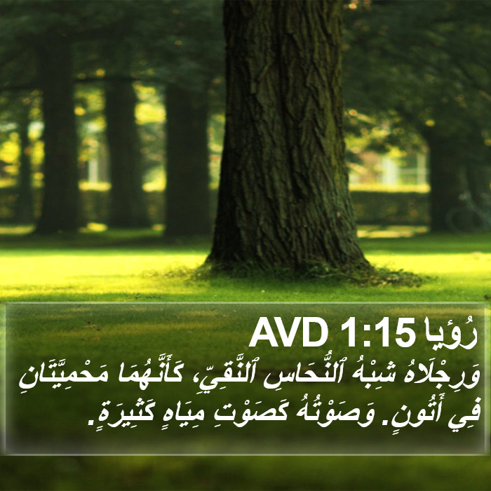 رُؤيا 1:15 AVD Bible Study