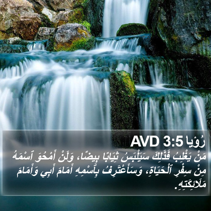 رُؤيا 3:5 AVD Bible Study