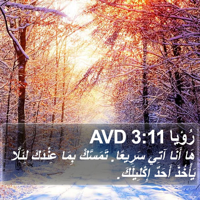 رُؤيا 3:11 AVD Bible Study