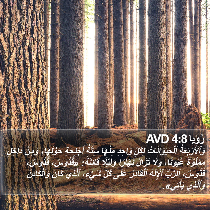 رُؤيا 4:8 AVD Bible Study