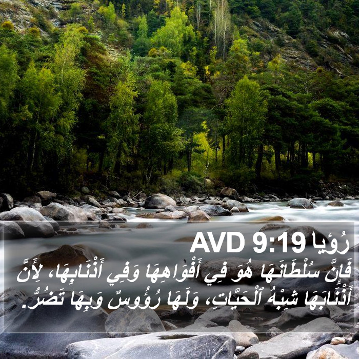 رُؤيا 9:19 AVD Bible Study