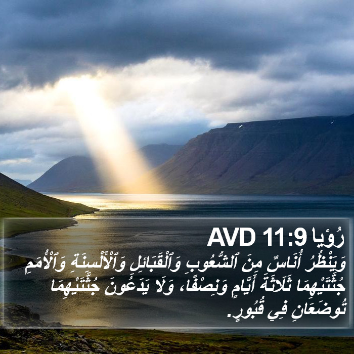 رُؤيا 11:9 AVD Bible Study