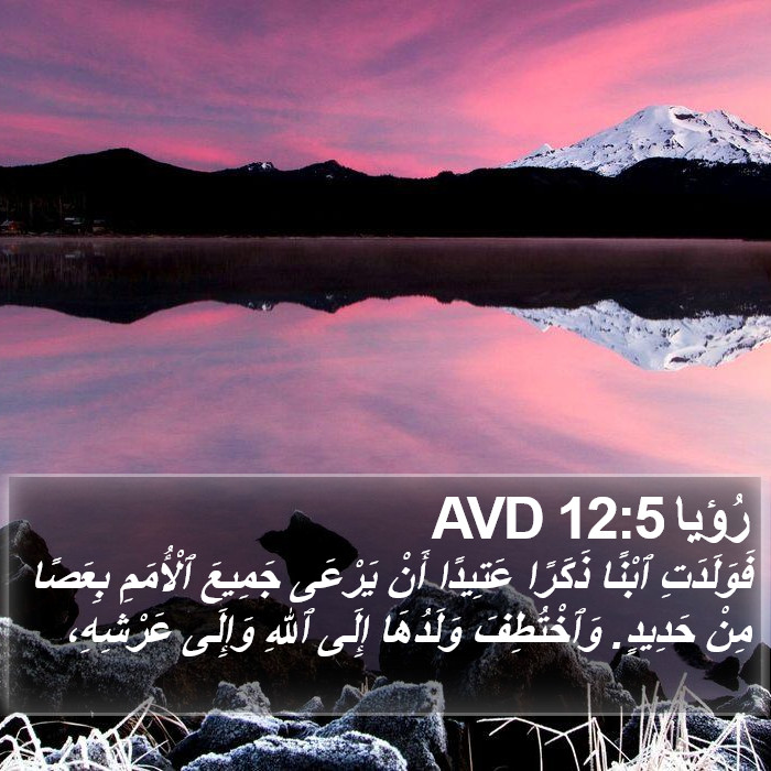 رُؤيا 12:5 AVD Bible Study