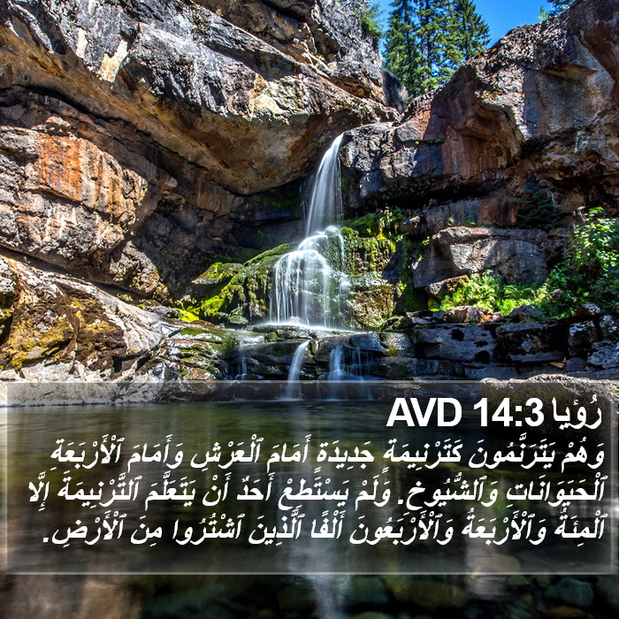 رُؤيا 14:3 AVD Bible Study