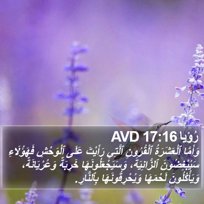 رُؤيا 17:16 AVD Bible Study