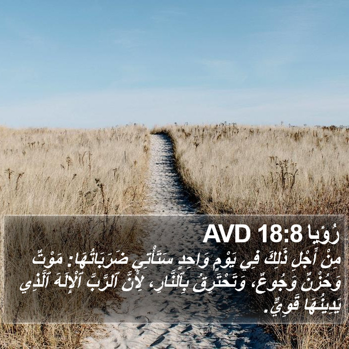 رُؤيا 18:8 AVD Bible Study